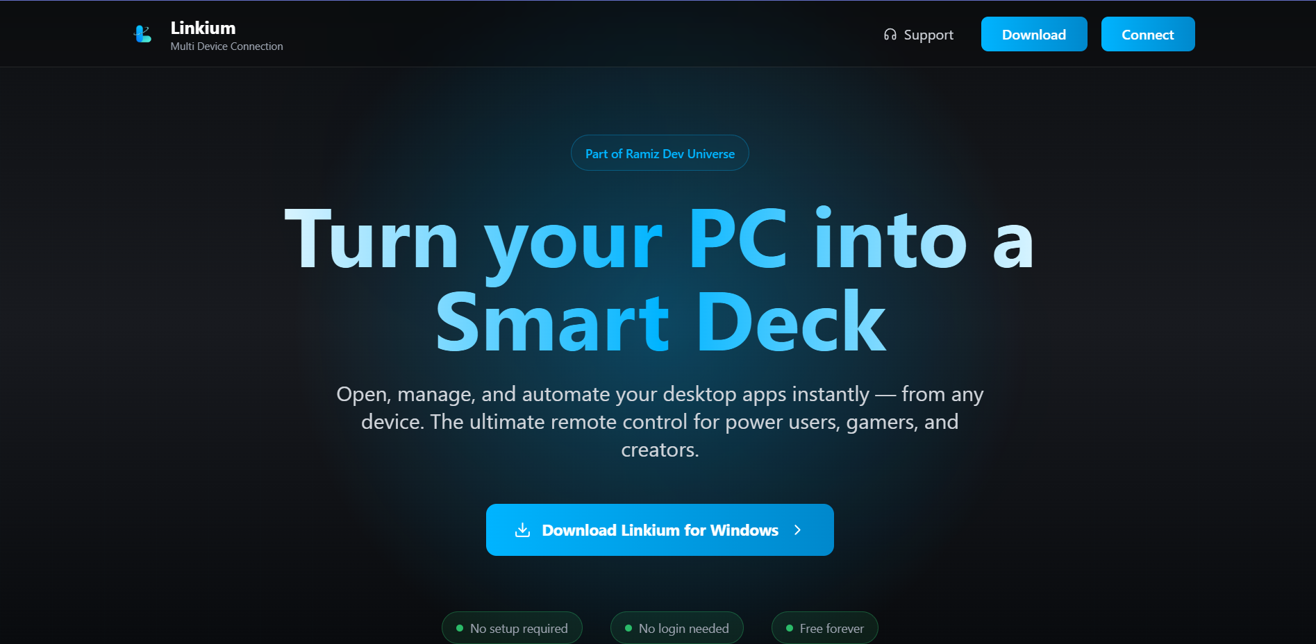 Linkium - Connections made easy